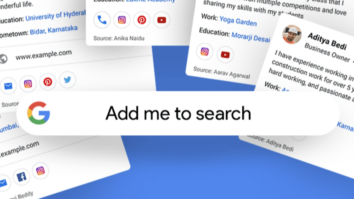 Add Me on Search: How To Create Your Google People Card